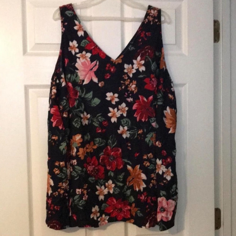 Old Navy floral tank top